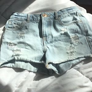 Forever 21 girls Denim ripped jeans